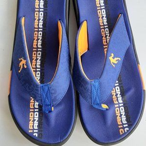 And1 Hoop Sandals/Flip Flops Blue orange Men's size 12